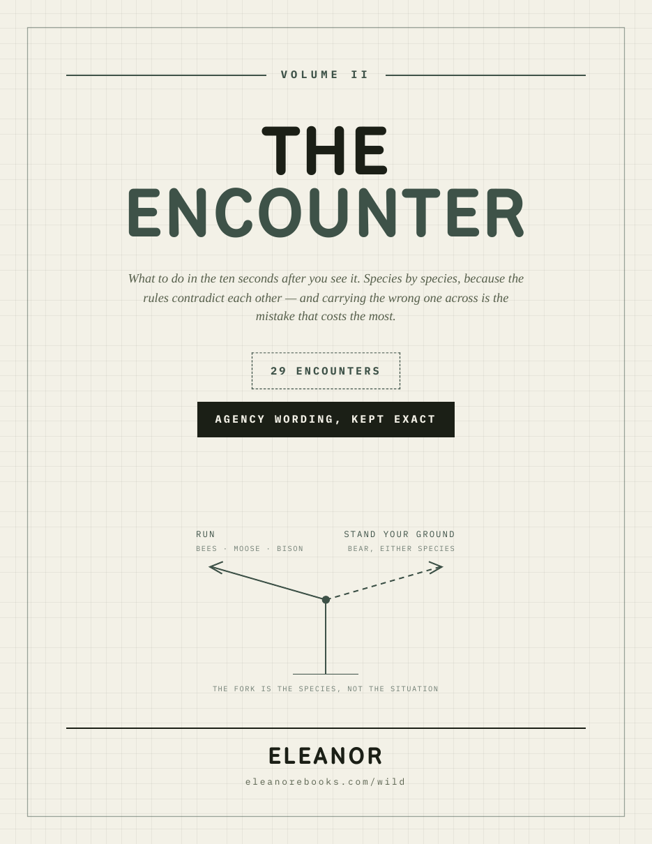 Cover of Volume II, The Encounter.